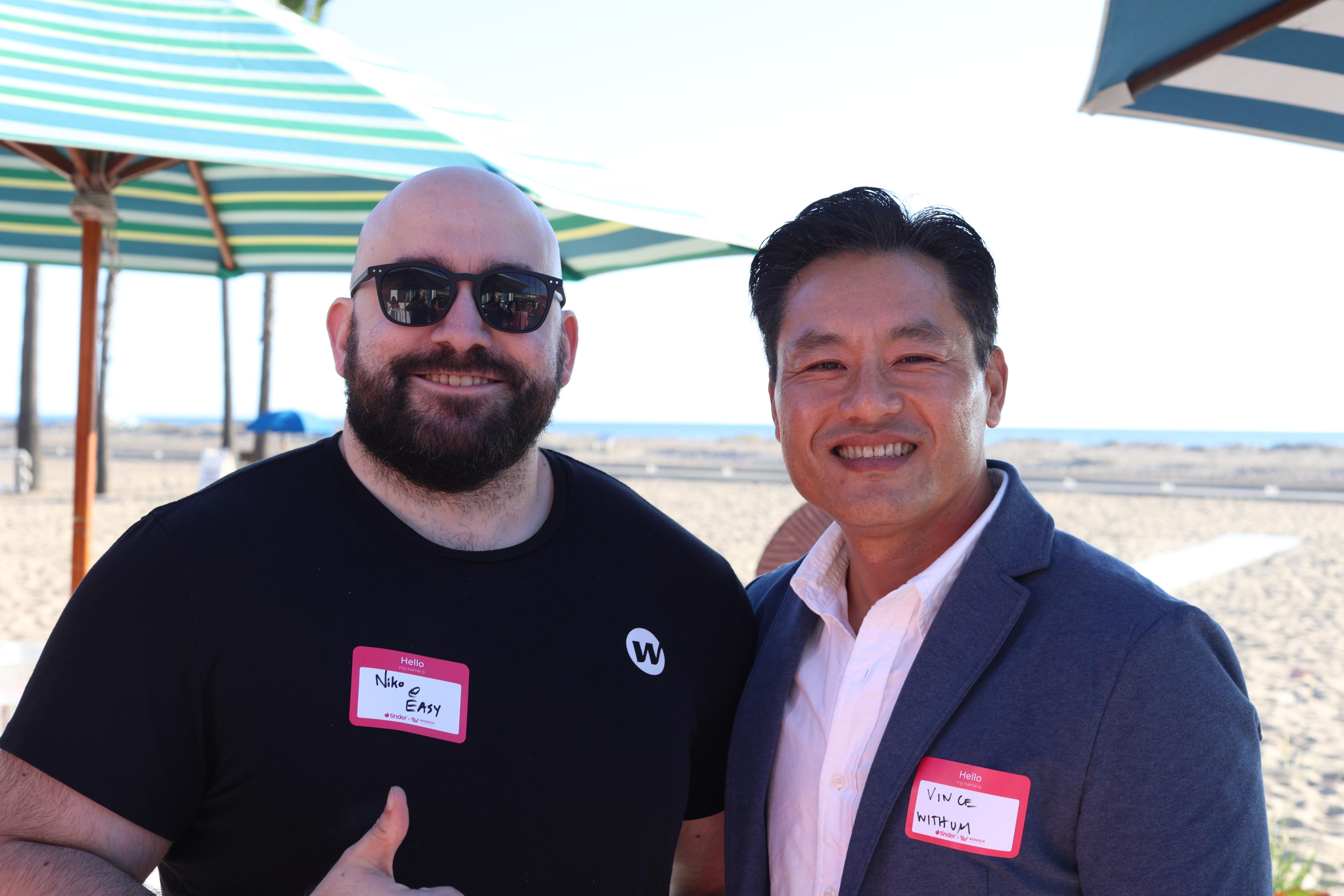 Tinder x Wonder Ventures event