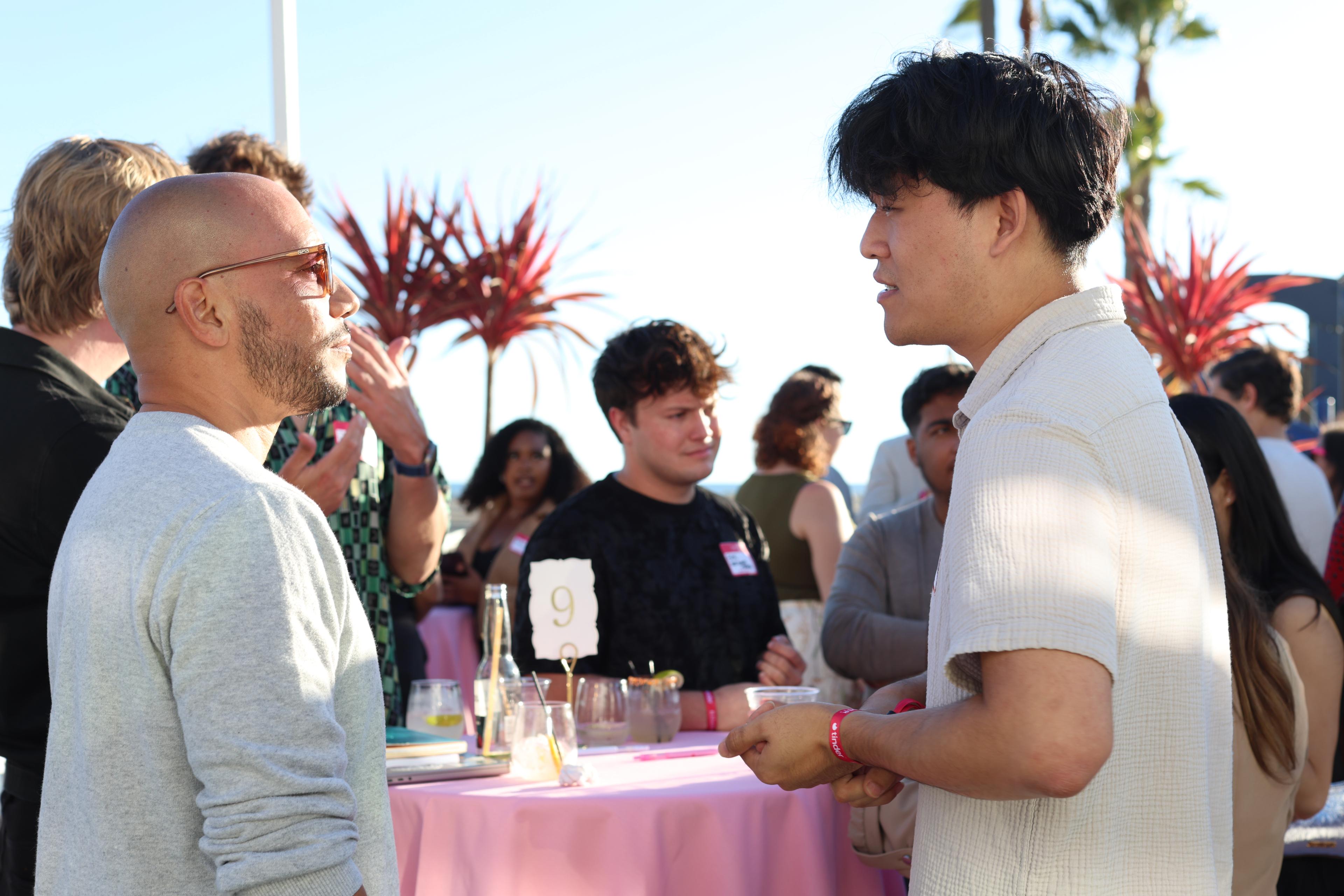 Tinder x Wonder Ventures event