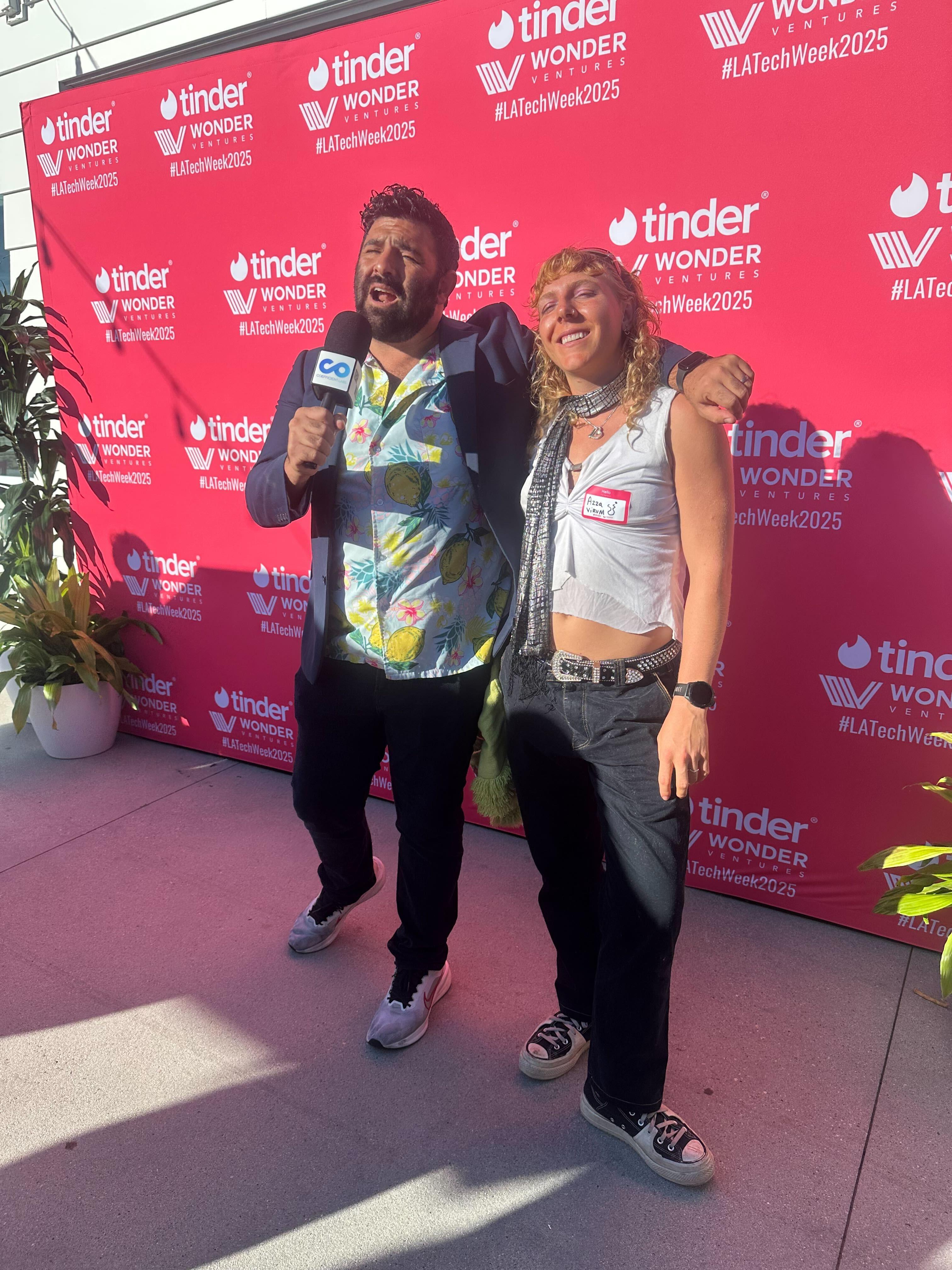 Tinder x Wonder Ventures event