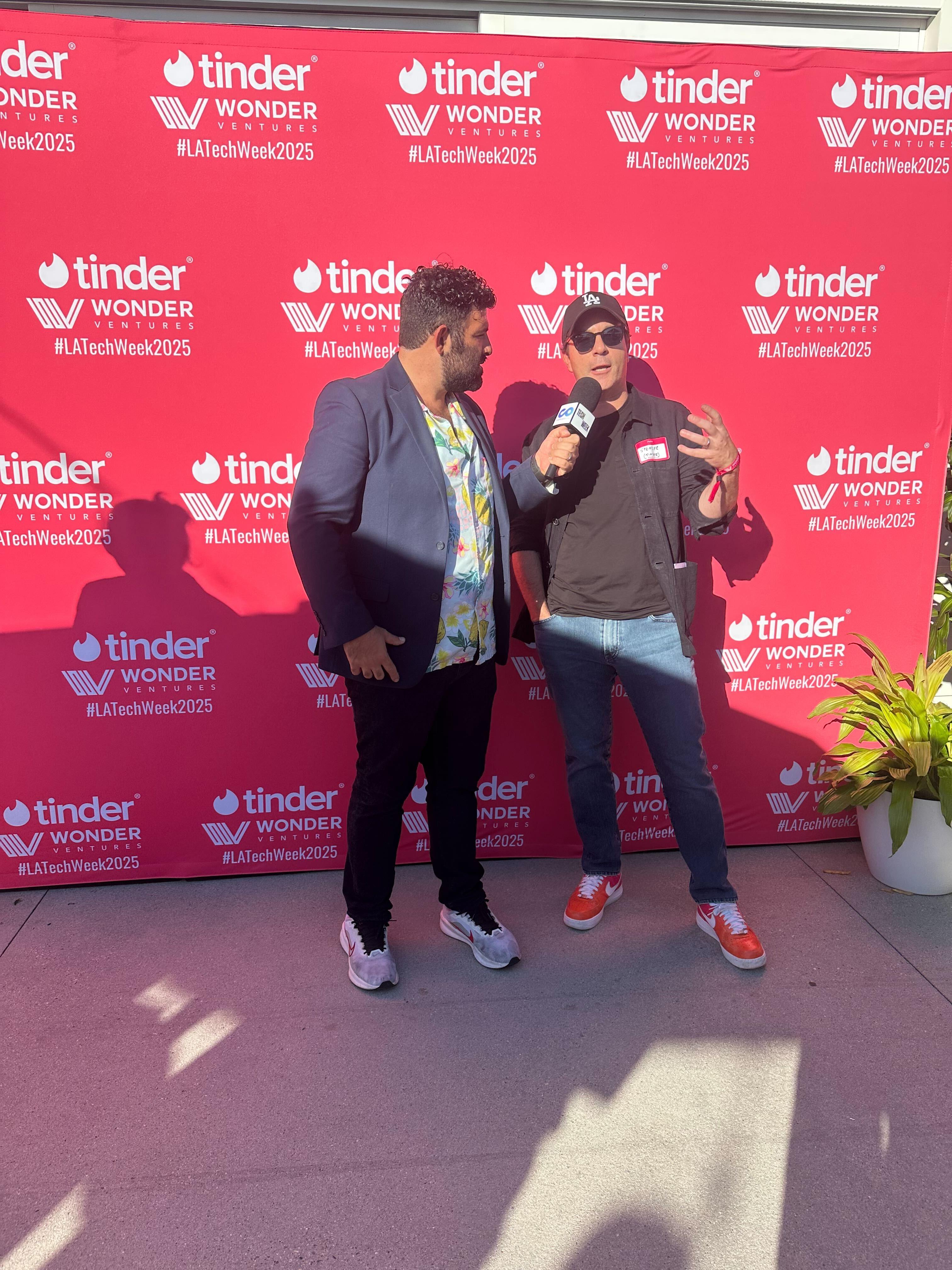 Tinder x Wonder Ventures event