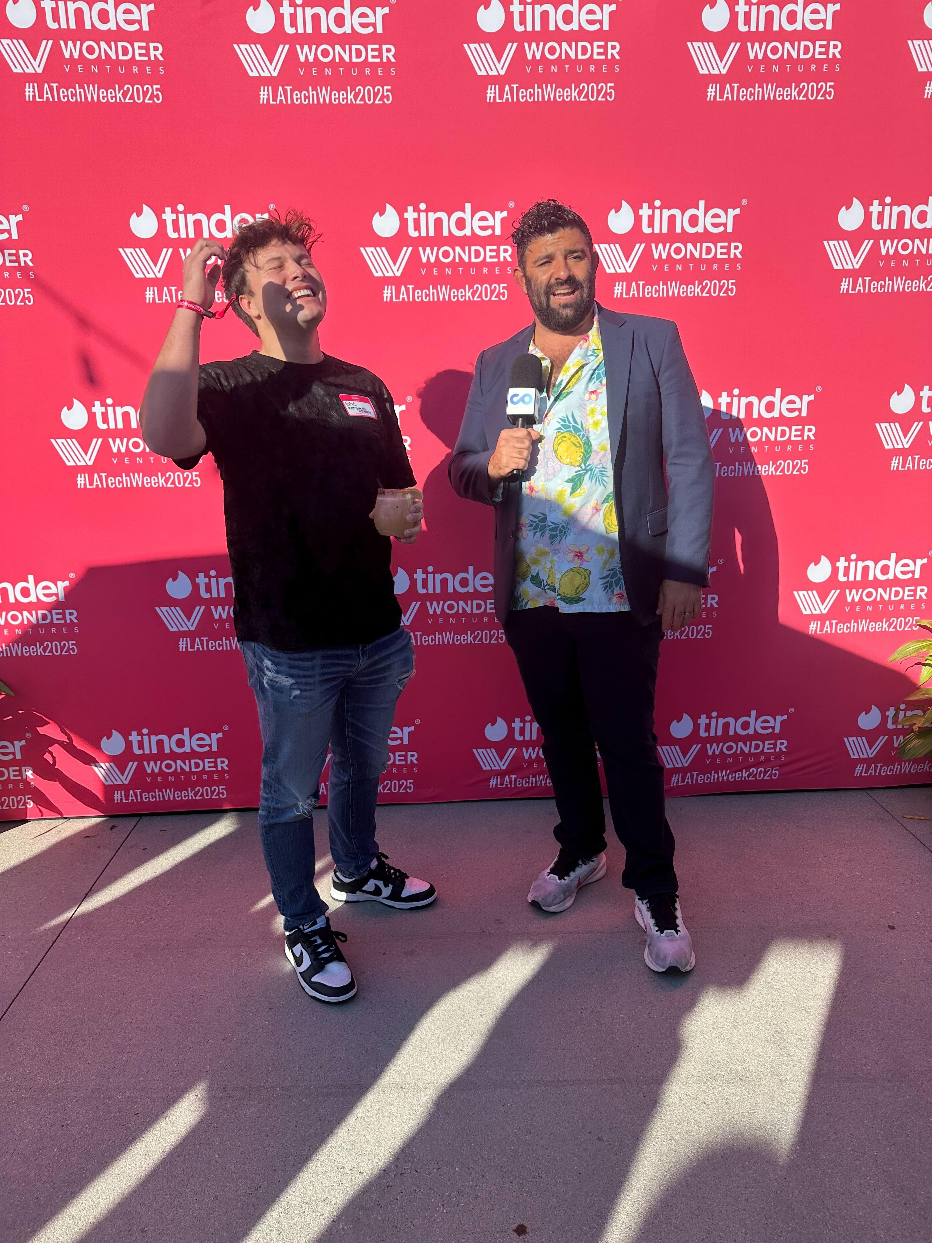 Tinder x Wonder Ventures event