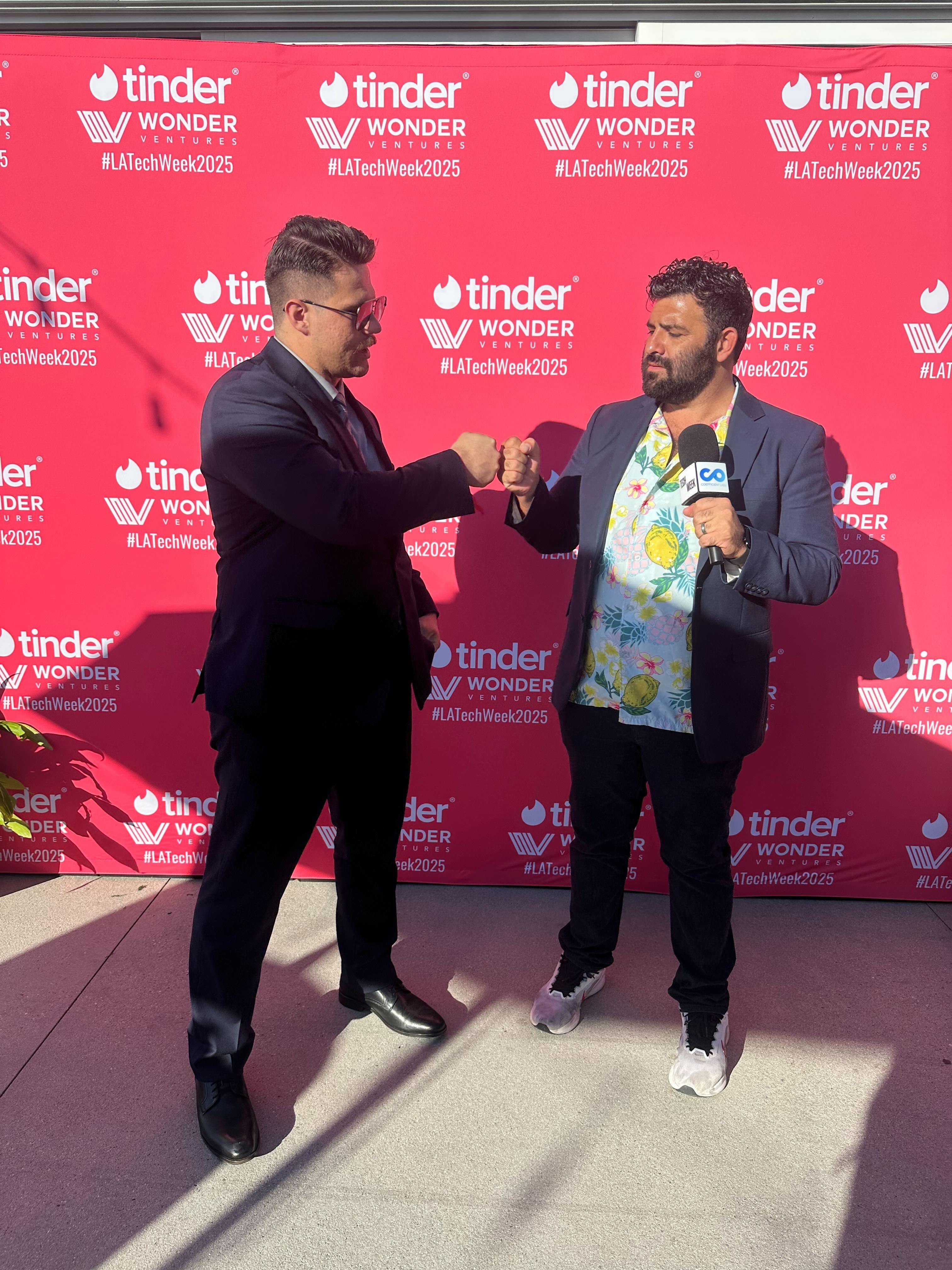 Tinder x Wonder Ventures event