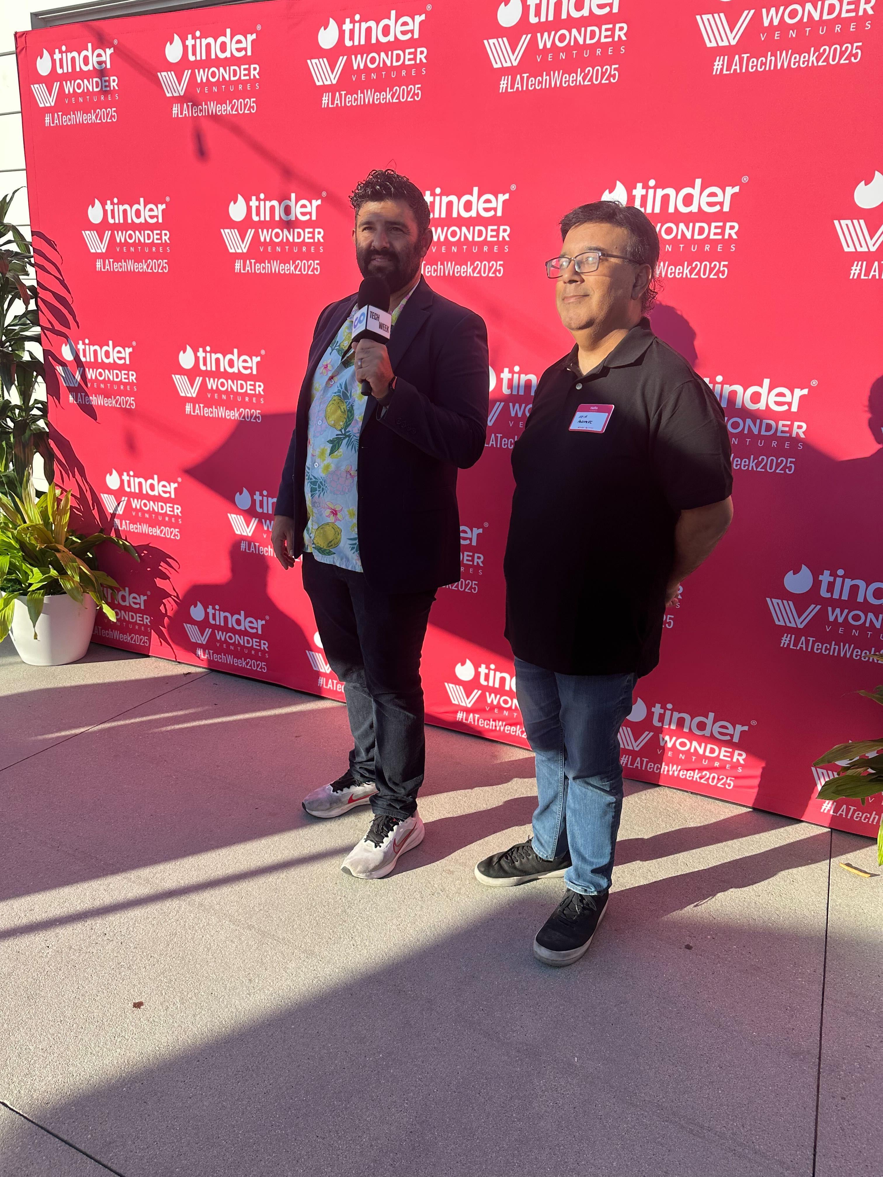 Tinder x Wonder Ventures event